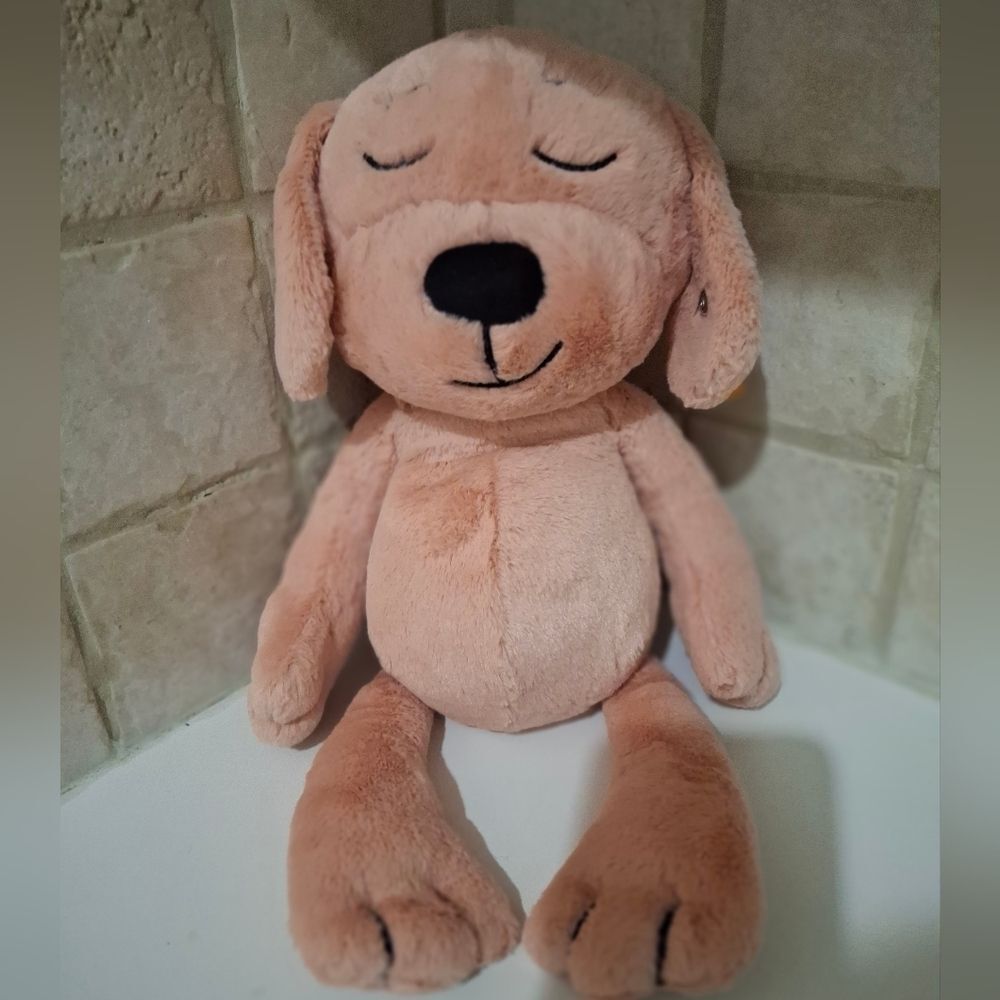 Steiff Puppy Dog Plush Smiling